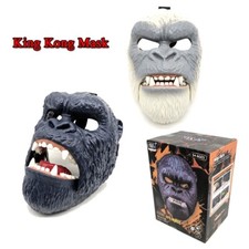 Electric King Kong Mask Gorilla Ape Mask Movable Jaw Halloween Cosplay Props