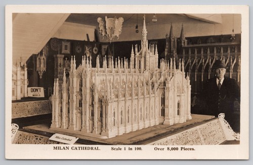 Milan cathedral wooden - milan,