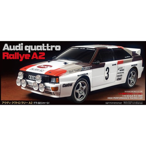 Tamiya audi quattro a2 - rc,