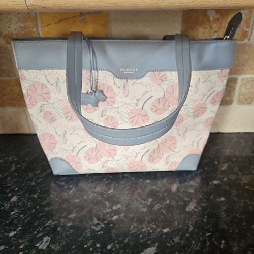 Radley grey pink tote zip - tote, top