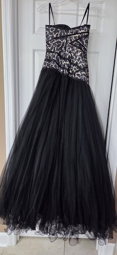 Jovani 640 black ball gown - jovani, $640