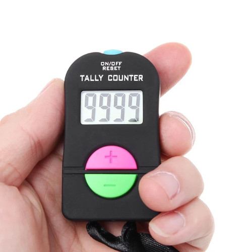 Digital clicker counter hand - clicker,