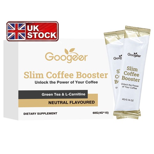 Slim coffee booster with - coffee,