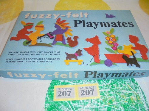 Vintage fuzzy felt - vintage, fuzzy-felt
