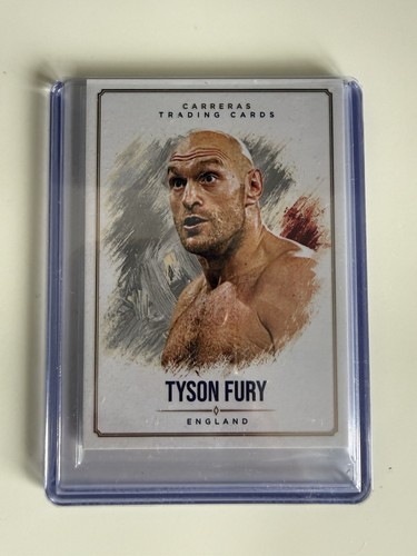 Futera 1882 tyson fury - futera, red
