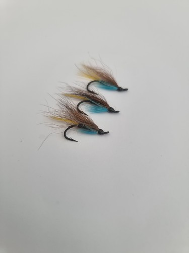 Salmon flies the blue - blue, charm