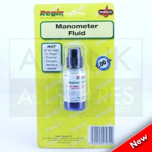 Regin manometer fluid 1 - regin, s.g.1.00
