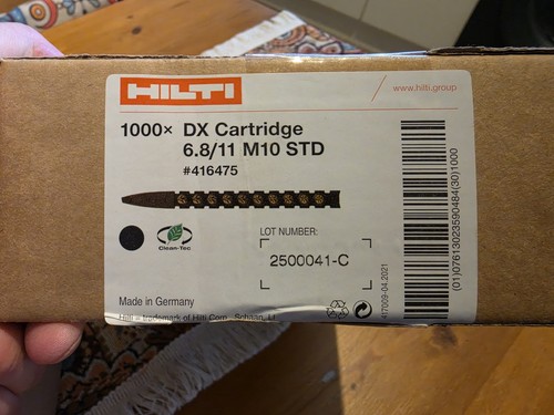 Hilti cartridge 11 - hilti, m10