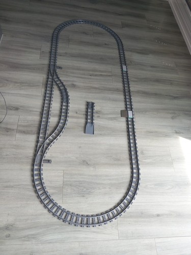 Lego train track layout - train,