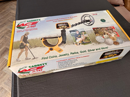Garrett ace 250 - 250, metal