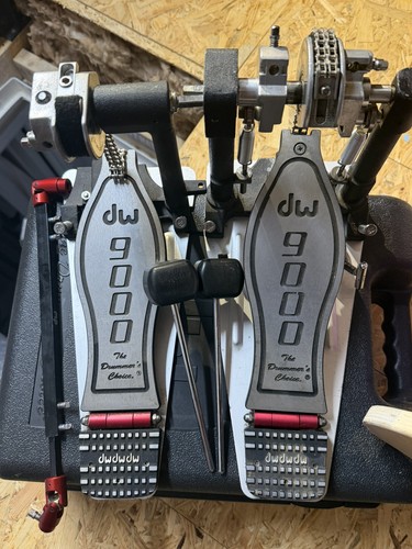 9000 double bass drum pedal - double,