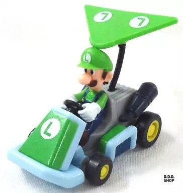 Luigi super kart pullback mini - pullback,