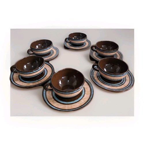 Vintage sadler set - of, 6