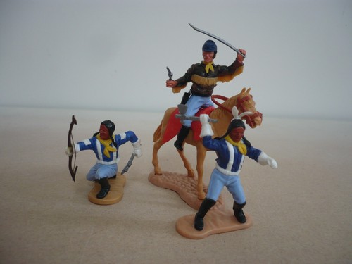 Timpo mounted 7th cavalry - us,