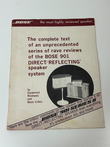 Bose 901 speaker review - 901,
