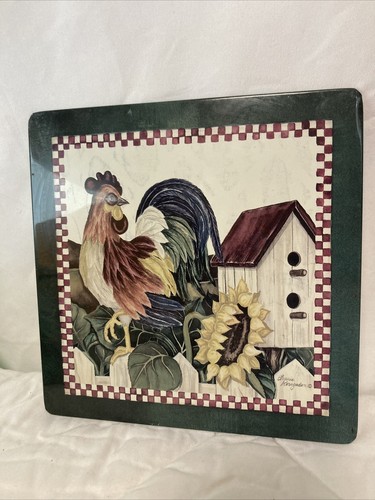 7x7 rooster hot pad range - hot,