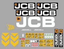 Jcb 235 HD Decals Stickers