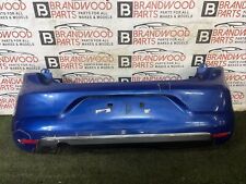 RENAULT CLIO MK5  REAR BUMPER  WITH PARKING SENSORS IN BLUE TERQH 2020