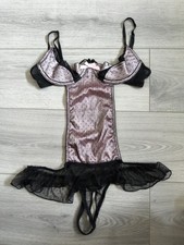 BNWOT Ann Summers Black/Pink