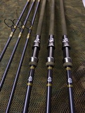 "NEW" 3no  12ft Arrowcast 3.5lb Carp Rods ALPS Seats 50mm Guides Full 1K Blank