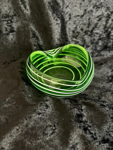 Vintage art glass bowl - vintage,