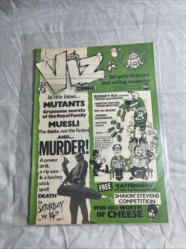 Viz comic august 1987 - viz,