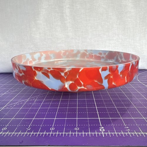 Czech art deco spatter - czech, glass