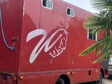Bargain for this great  horsebox. 6.5 ton Horsebox - Ford Iveco - Reg: N618MDW