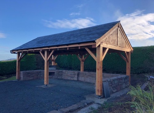 Douglas fir pergola - douglas, &