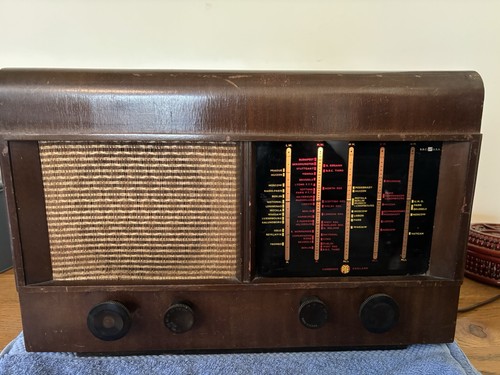 Vintage pye radio model - vintage,