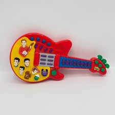 The Wiggles Vintage Musical Guitar Toy Interactive Sound Toy for Kids 2003