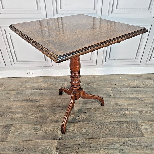 Antique tilt top table - antique,