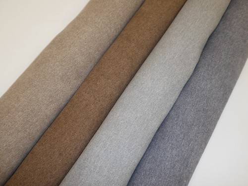 Wool effect weave fabric - effect,