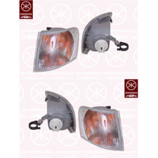 Indicator Lamp - Clear / White - LH + RH - fits Ford Escort V, VI, Orion III