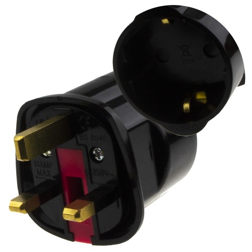 Schuko euro plug socket - euro, 13a