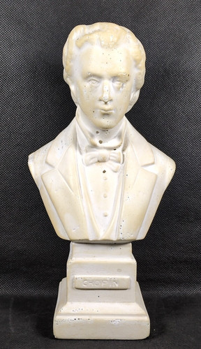 Plaster bust chopin - co.,