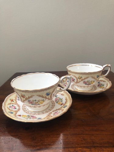 Vintage crown staffordshire - staffordshire, 2x