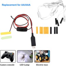 4.5V 3V AAA Battery Eliminator Dummy Battery Adapter for Replace AAA AA Battery