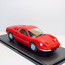 MODEL CAR GROUP FERRARI DINO 246 GT RED 1/18 SCALE MCG18359 MCG