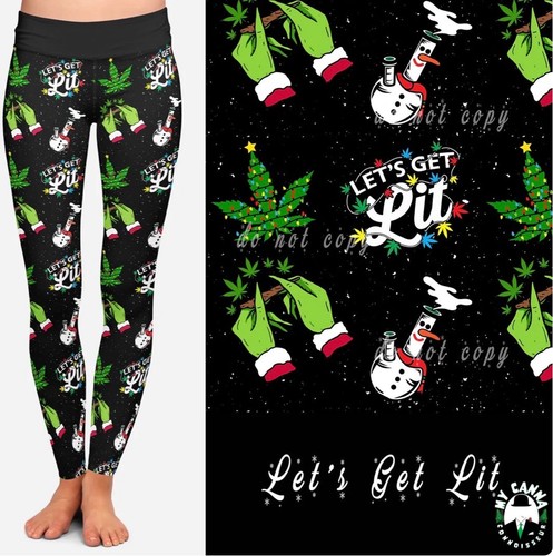 Let get lit leggings - lit”,