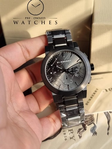 New burberry mens watch bu9354 - new,