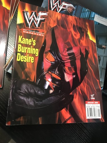 Wwf wwe magazine january 2000 - wwe,