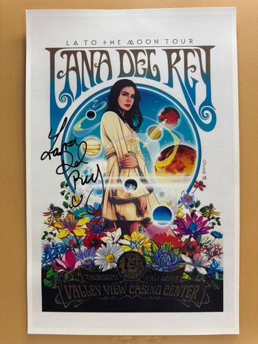 Signed lana del - to, the