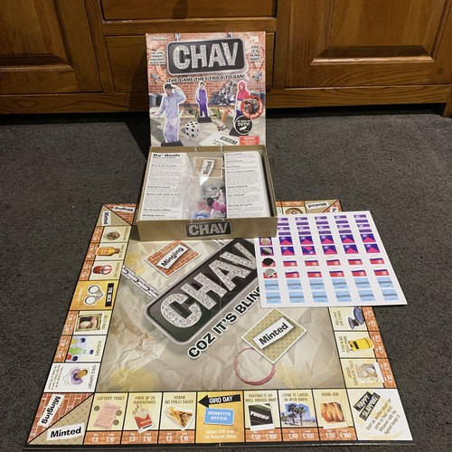Chav the board game - the, they