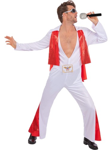 Elvis white jumpsuit - elvis,
