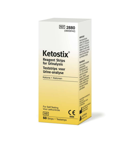 Ketostix reagent strips x50 - reagent,