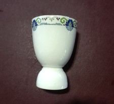 Buffalo China DOUBLE EGG CUP Mission 1915 Arts & Crafts ART DECO