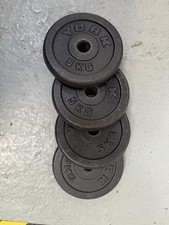 York Fitness 4 x 5kg Cast Iron