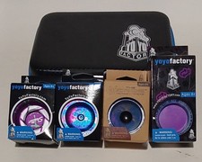 Yoyofactory Case and 1 Shutter + 1 Replay Pro + 1 DV 888 + 1 Wedge Yoyo New