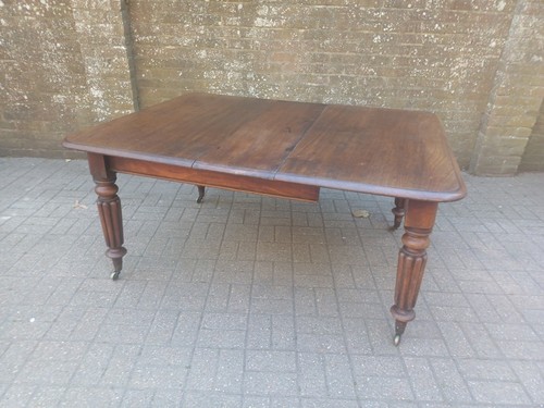 Victorian mahogany extending - mahogany,